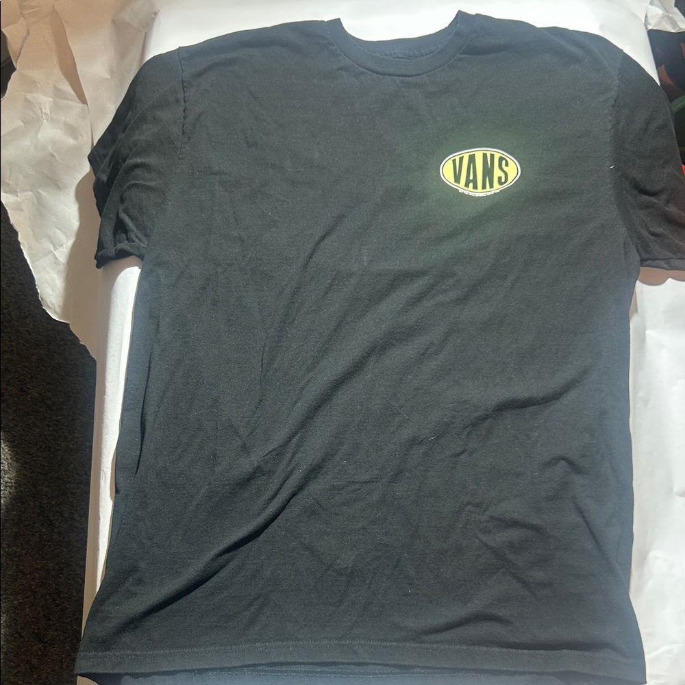 Vans x ARCH x Cactus Jack Black Tee with Yellow Logo